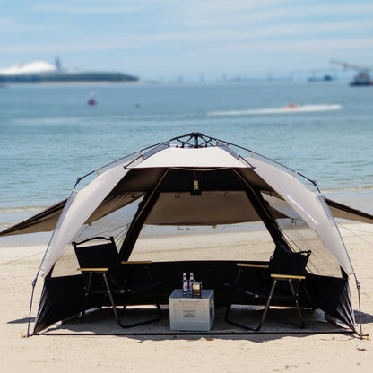 3-4 Person Automatic Camping Tent | UV-Protective Pop-Up Shelter