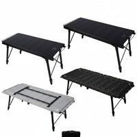 IGT Folding Camping Table Aluminum BBQ Cooking Station