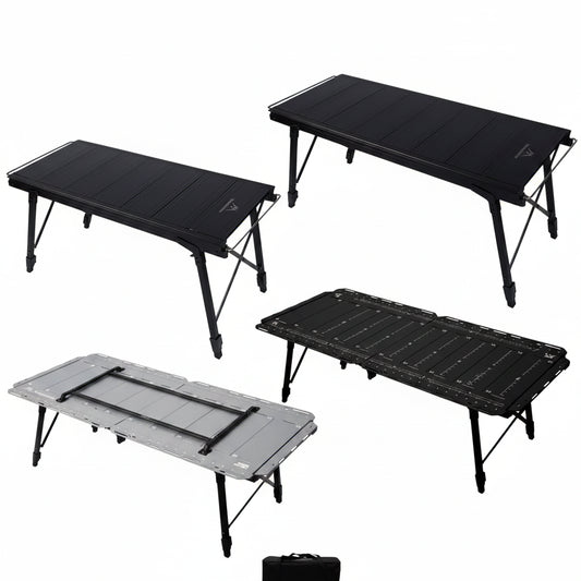IGT Folding Camping Table Aluminum BBQ Cooking Station