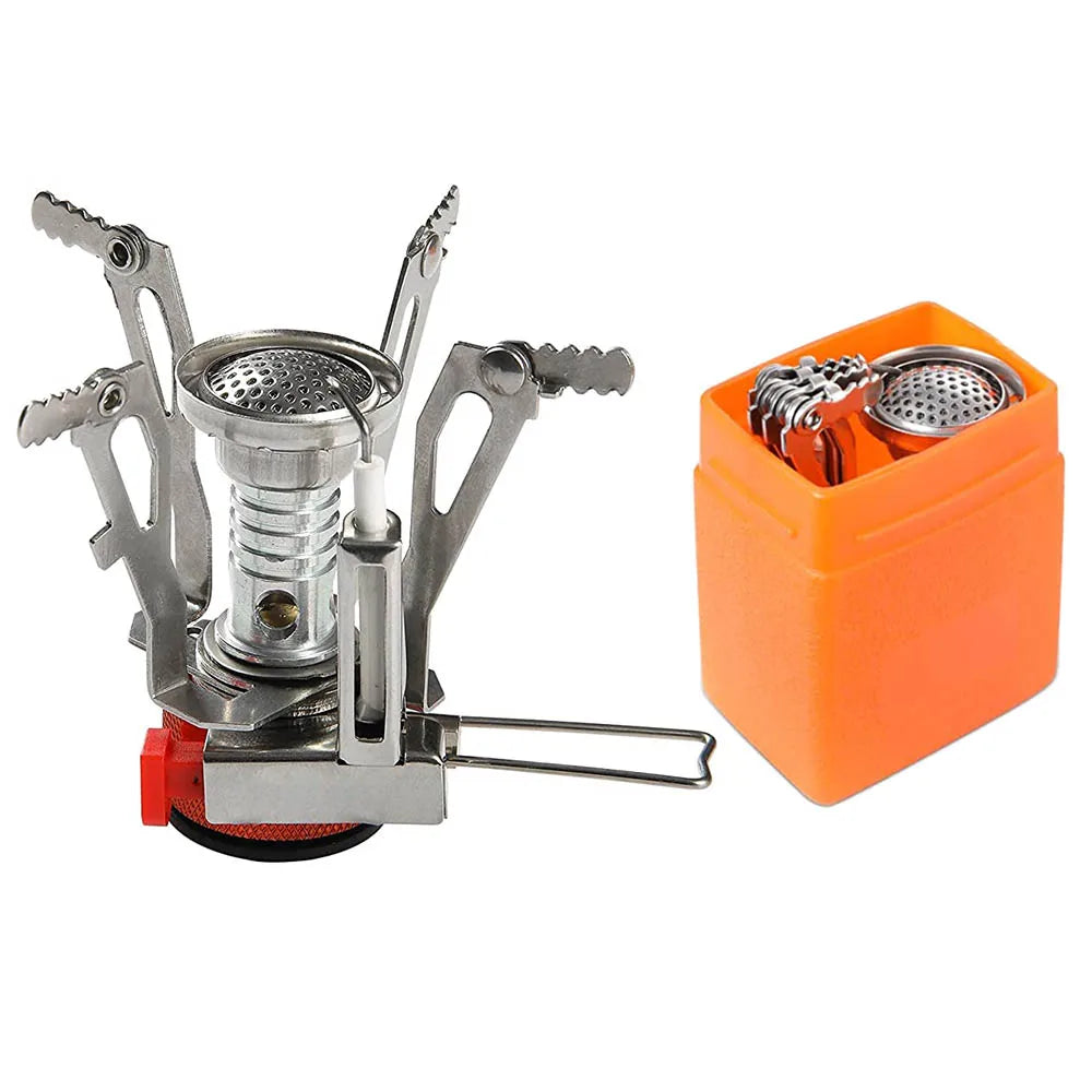 Portable Camping Gas Stove - Ultralight Aluminum Backpacking Burner