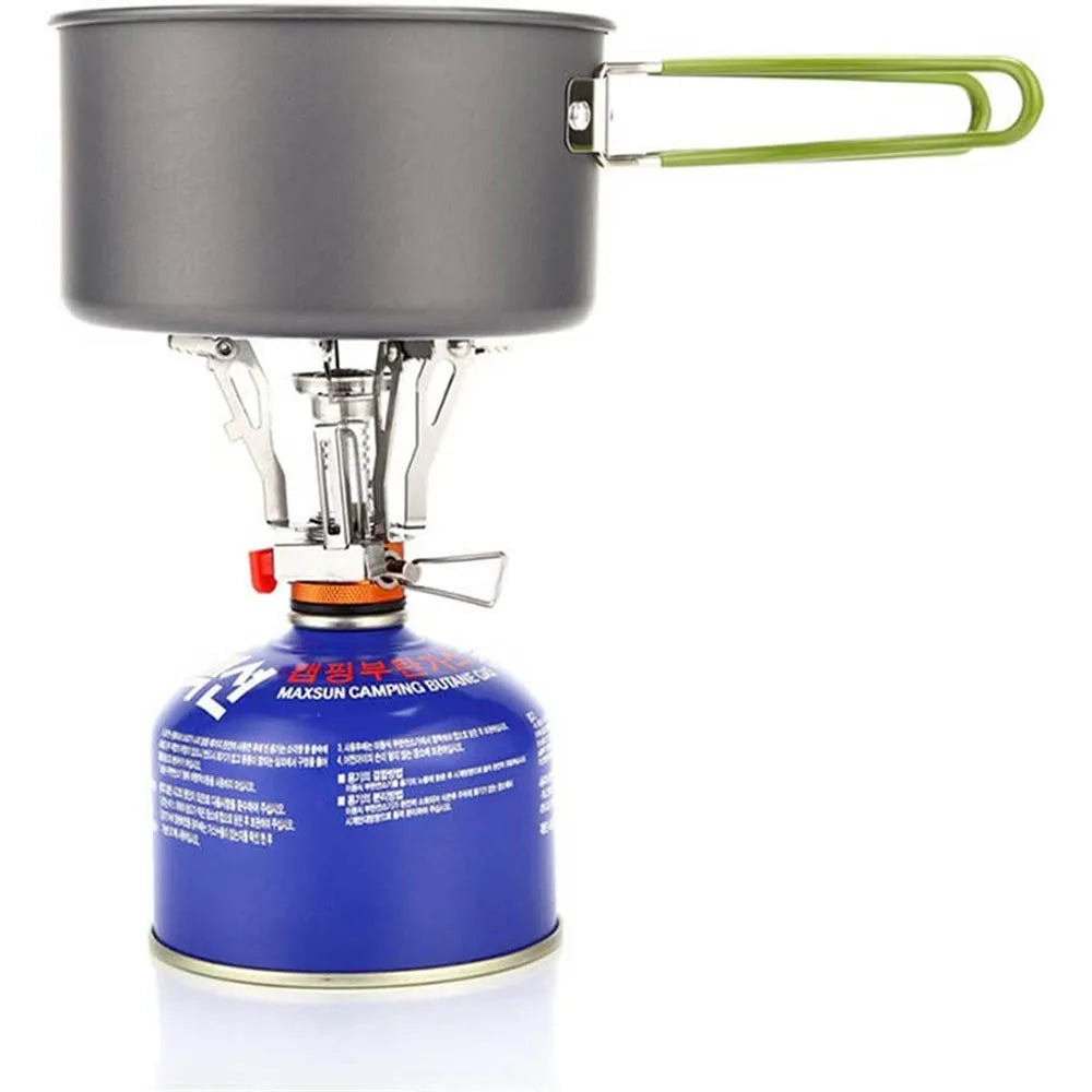 Portable Camping Gas Stove - Ultralight Aluminum Backpacking Burner